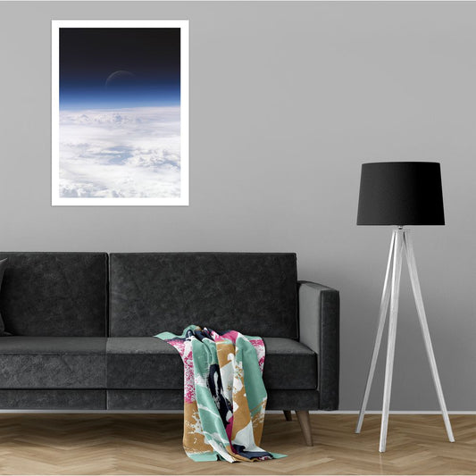 Плакат Покривът на атмосферата