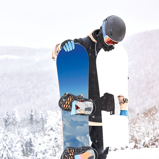 Сноуборд скин Планини в Аляска