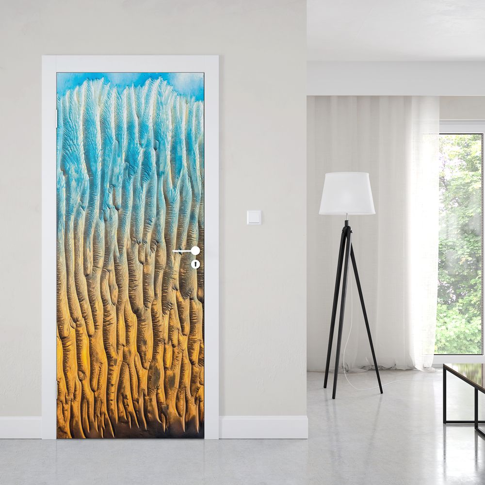 Скин за врата Ударен кратер на Марс