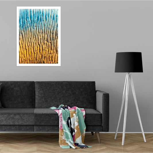 Плакат Ударен кратер на Марс