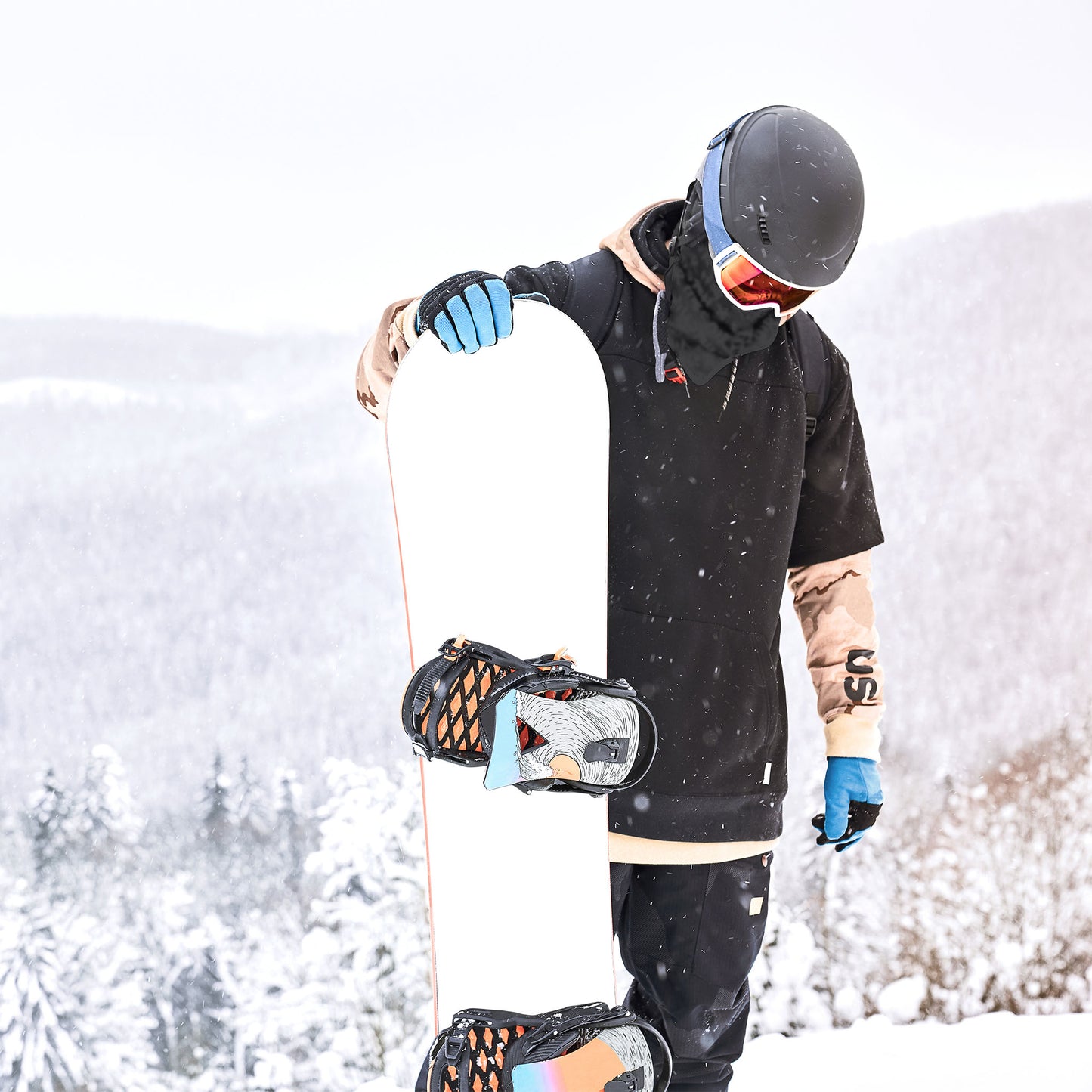 Сноуборд скин Boxes