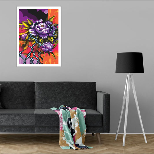 Плакат Peonies