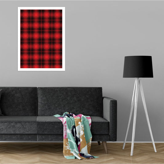 Плакат Строг тартан