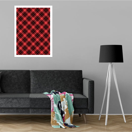 Плакат Гъст тартан