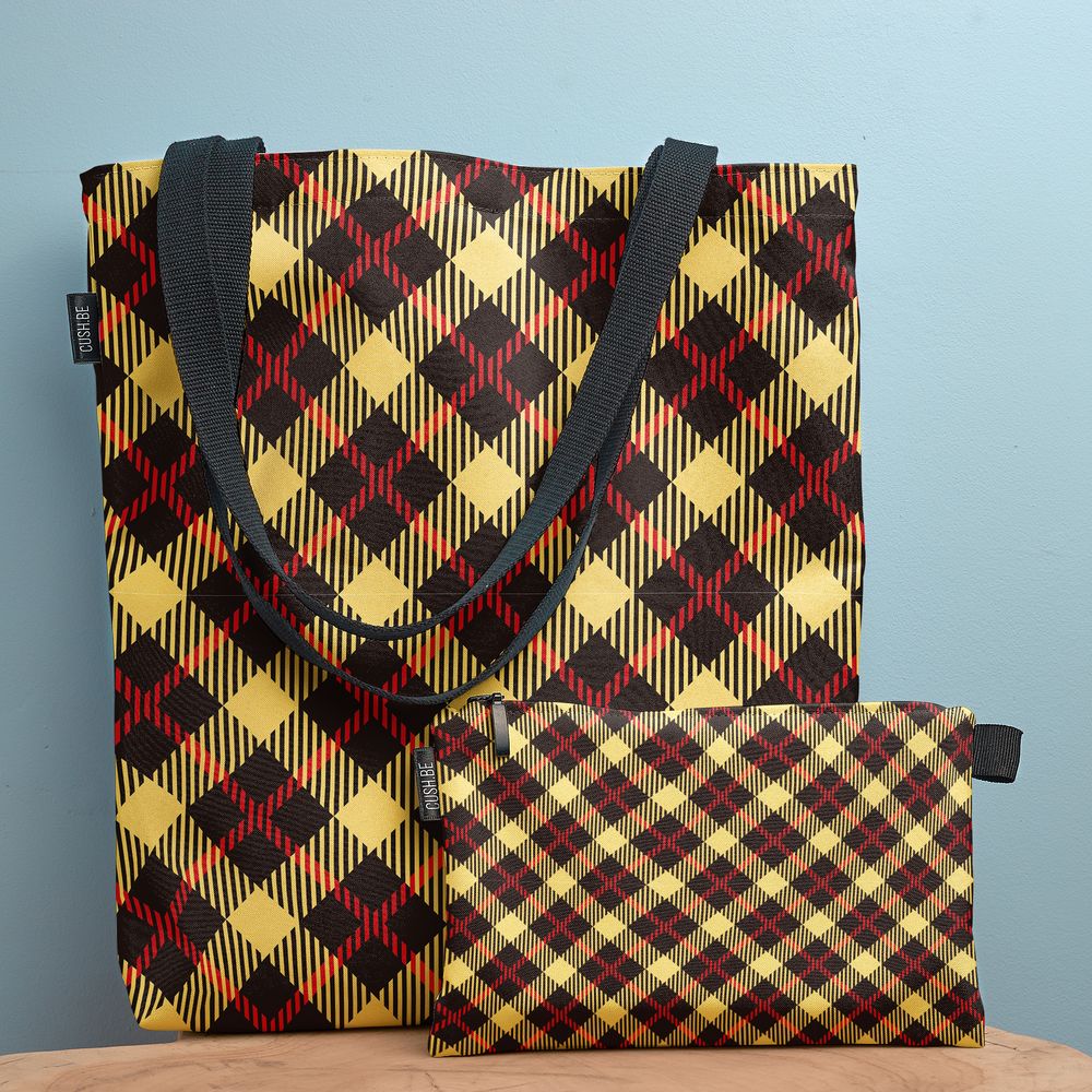 Чанта Слънчев тартан