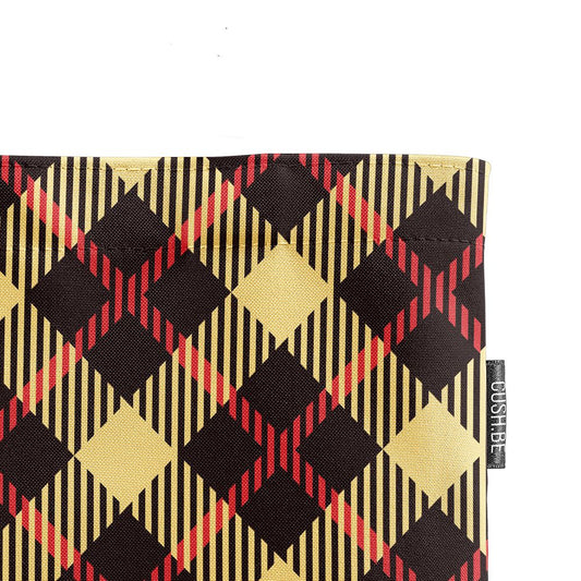 Голяма чанта Слънчев тартан