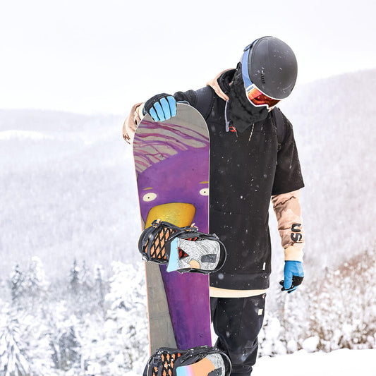 Сноуборд скин Birds in Situation III