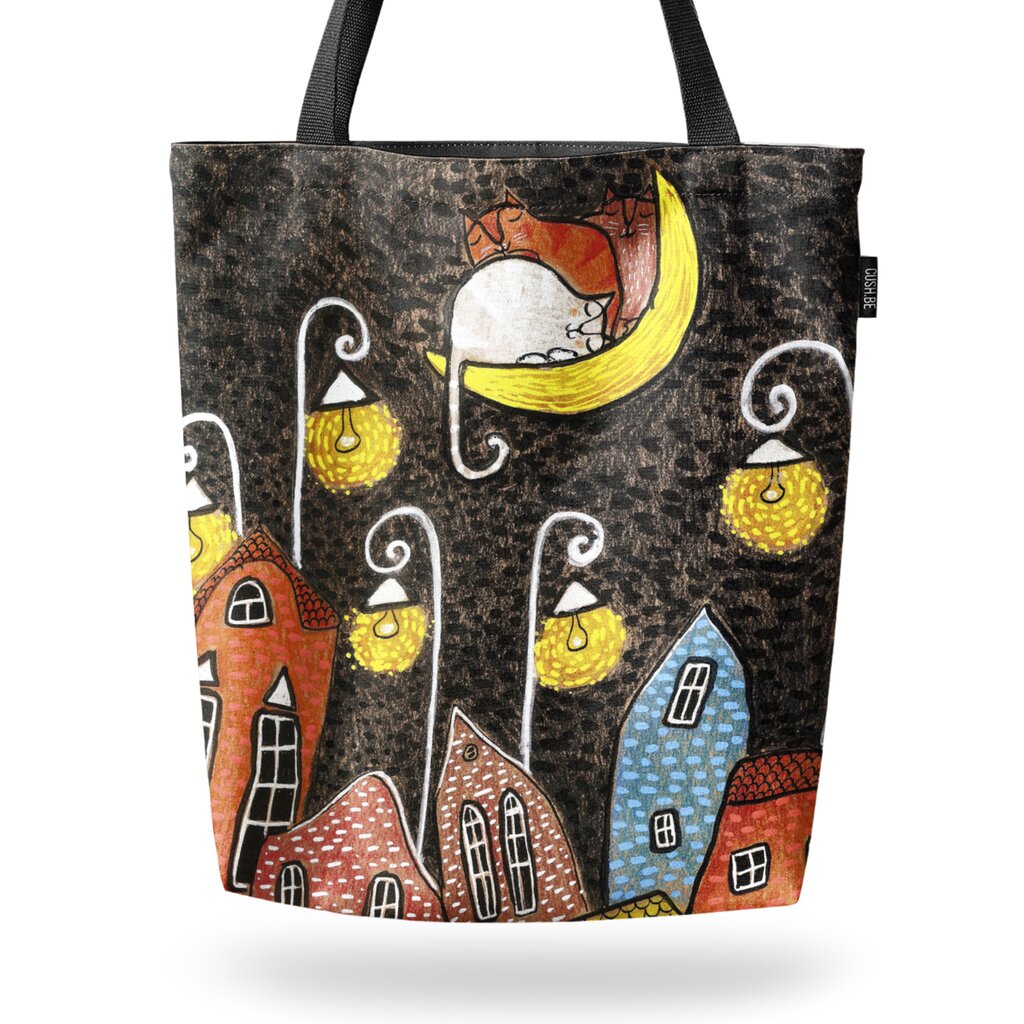 Чанта The moon was purring