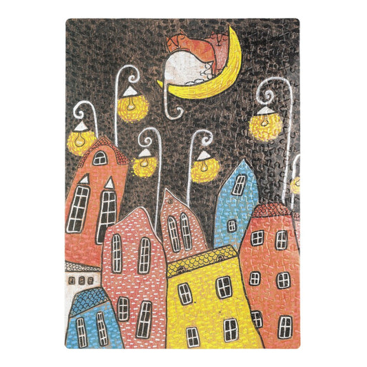 Пъзел The moon was purring