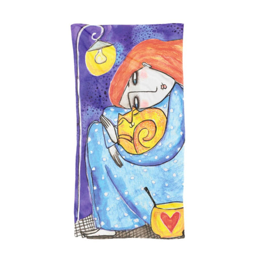 Плажна кърпа Purring happiness