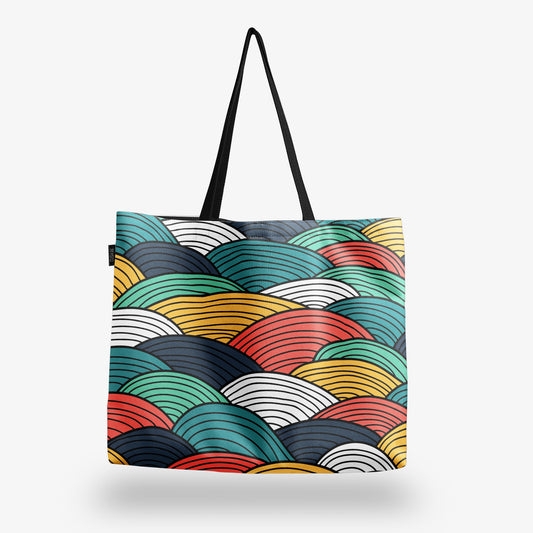 Голяма чанта Вълни от прежда