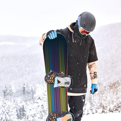 Сноуборд скин Цветни линии