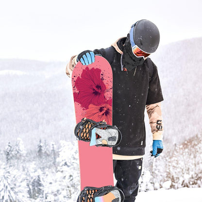 Сноуборд скин Пръскани цветя