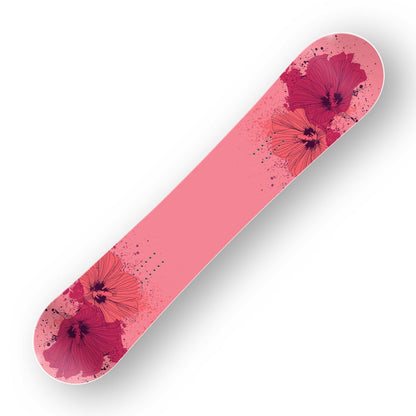 Сноуборд скин Пръскани цветя