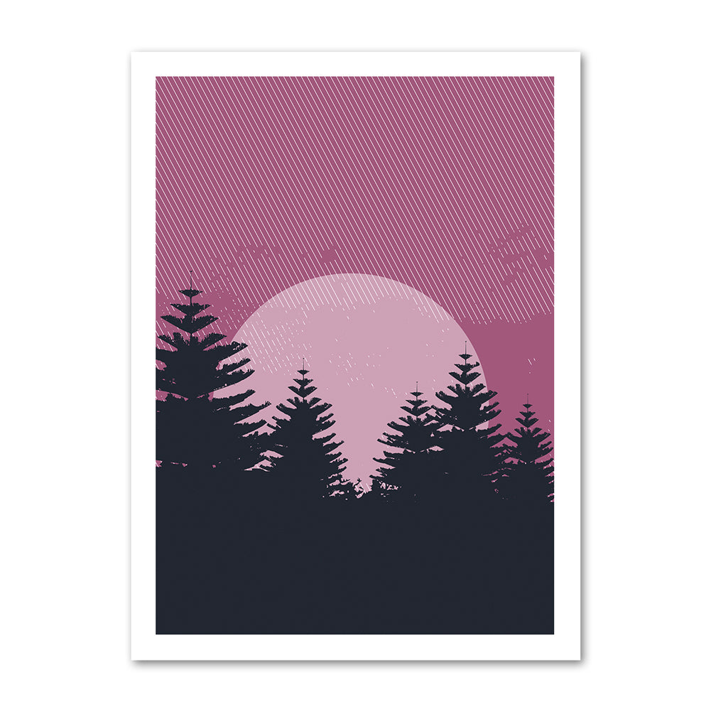 The_moon_and_forest