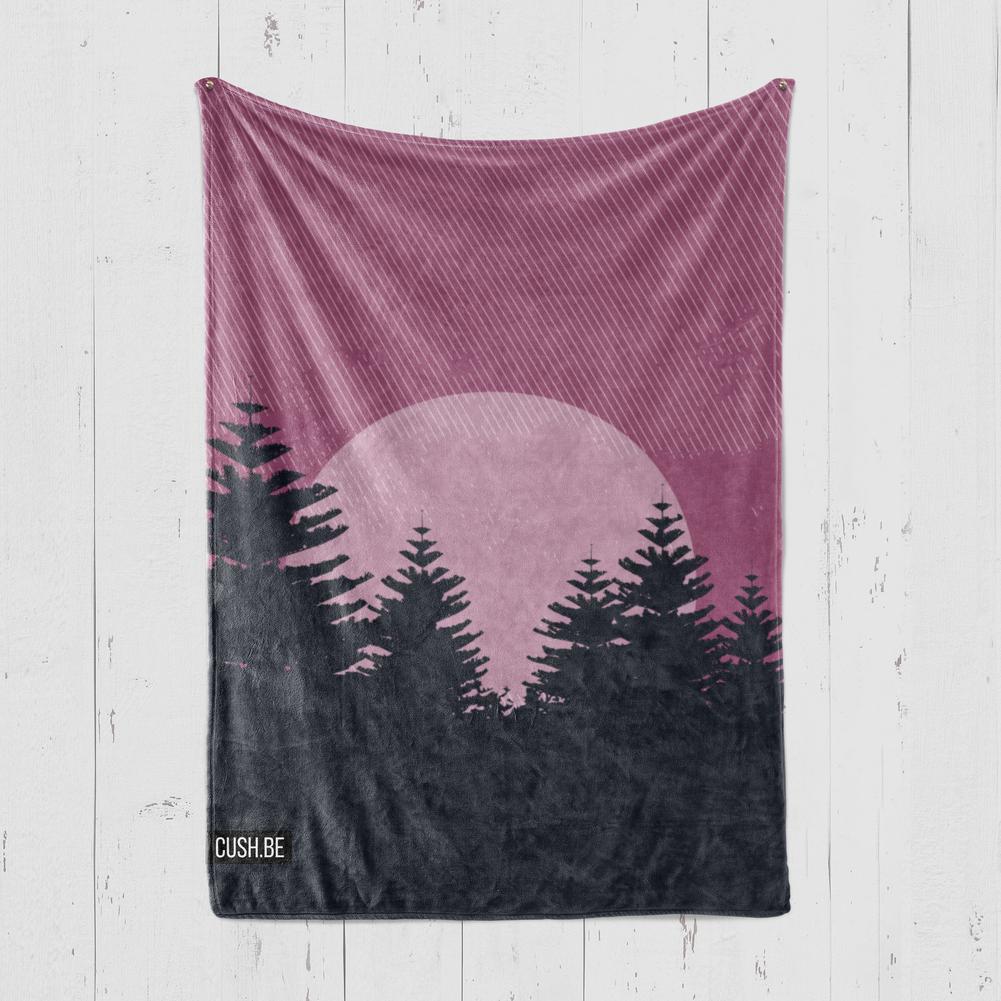 Одеяло Луната и гората