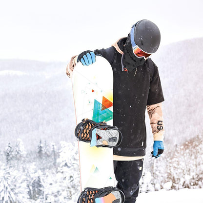 Сноуборд скин Планини от триъгълници