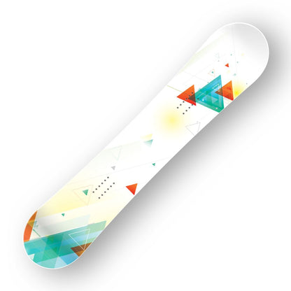 Сноуборд скин Планини от триъгълници