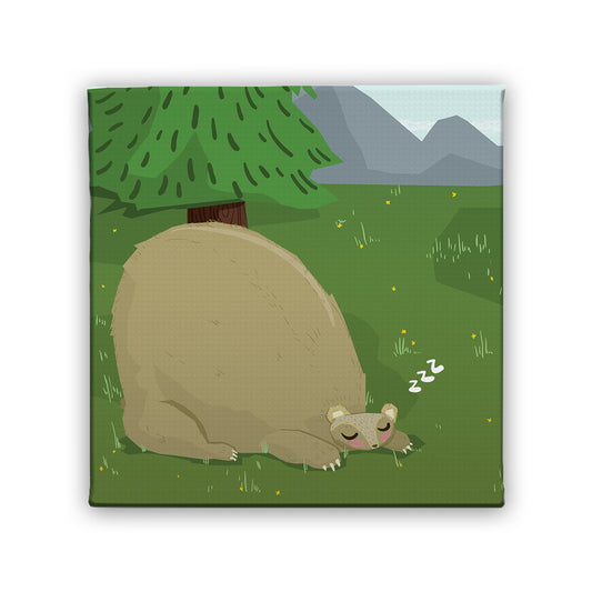 Картина Голяма мечка в гората