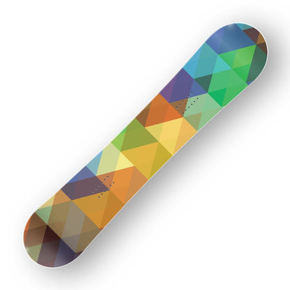 Сноуборд скин Кристална дъга