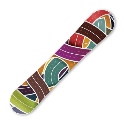 Сноуборд скин Пътища