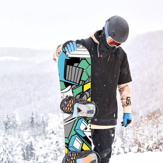 Сноуборд скин Хаос