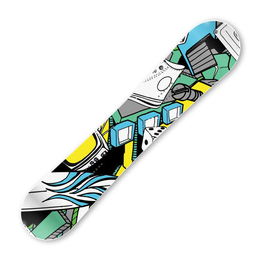 Сноуборд скин Хаос