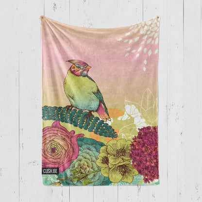 Одеяло Птица кацнала на клон