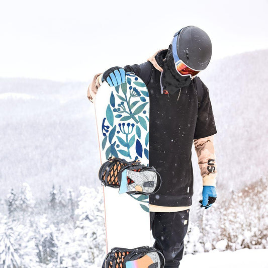 Сноуборд скин Капка Роса