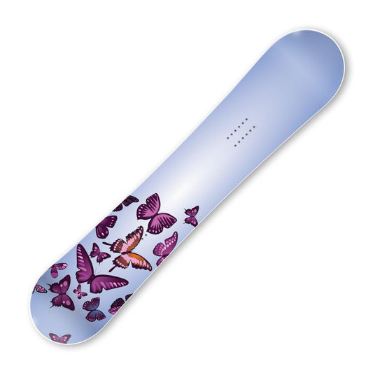 Сноуборд скин Пеперудите са тук