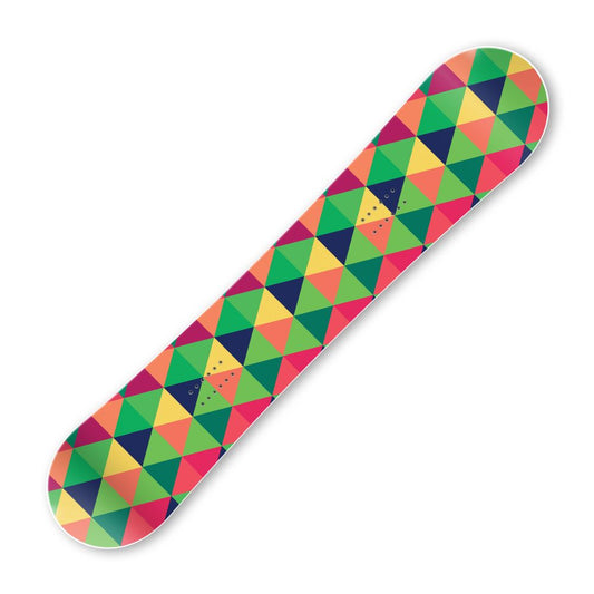 Сноуборд скин Мрежа От Триъгълници