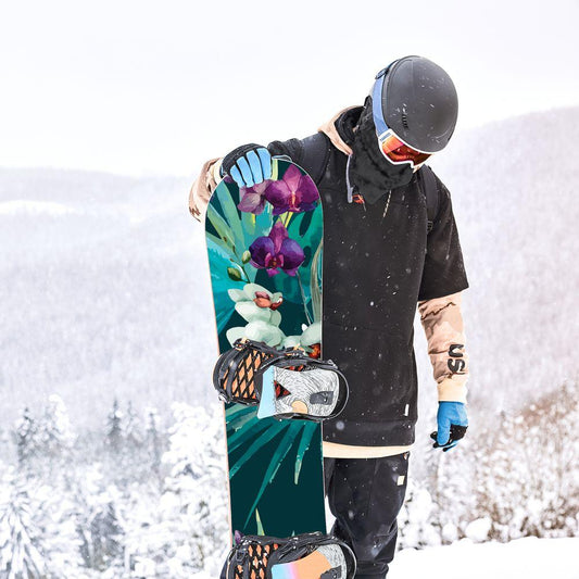 Сноуборд скин Тропическо