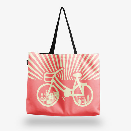 Голяма чанта Ретро С Велосипед