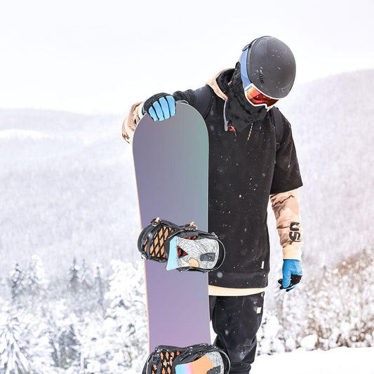 Сноуборд скин Облаци от цвят