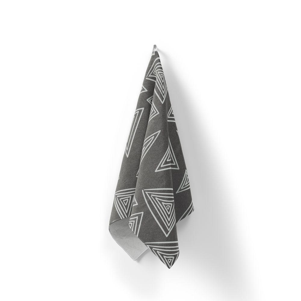 Домашна кърпа Сиви Триъгълници