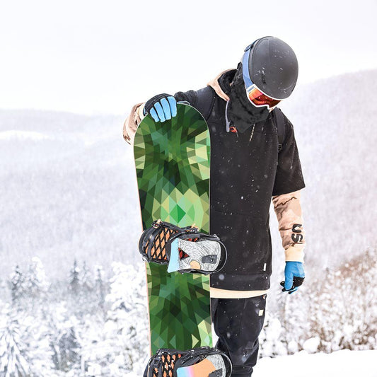 Сноуборд скин Нюанси зелено