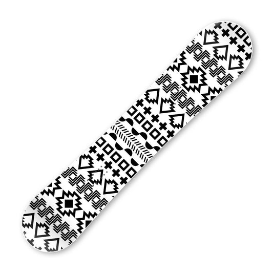 Сноуборд скин Черно и бяло