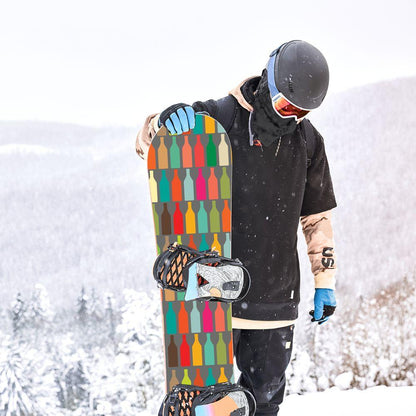 Сноуборд скин Бутилки