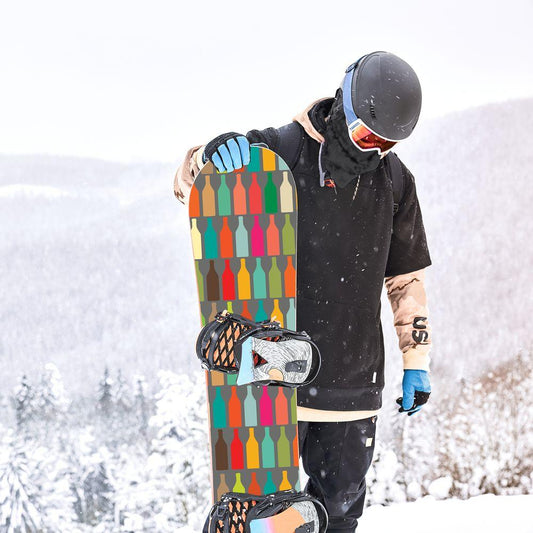 Сноуборд скин Бутилки