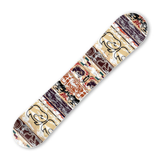 Сноуборд скин Етно елементи