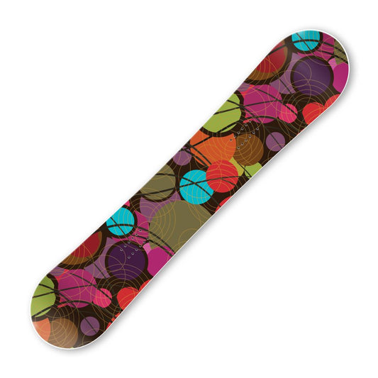 Сноуборд скин Кръгове