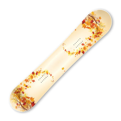 Сноуборд скин Завихрени листа