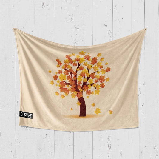 Одеяло Есенно дърво