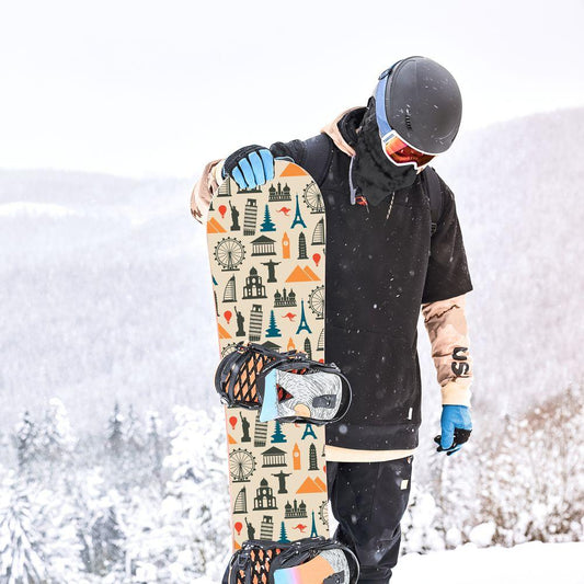 Сноуборд скин Монументи