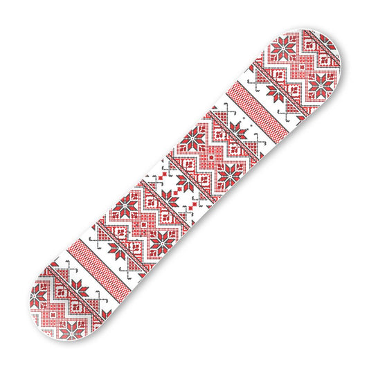 Сноуборд скин Кръстат бод