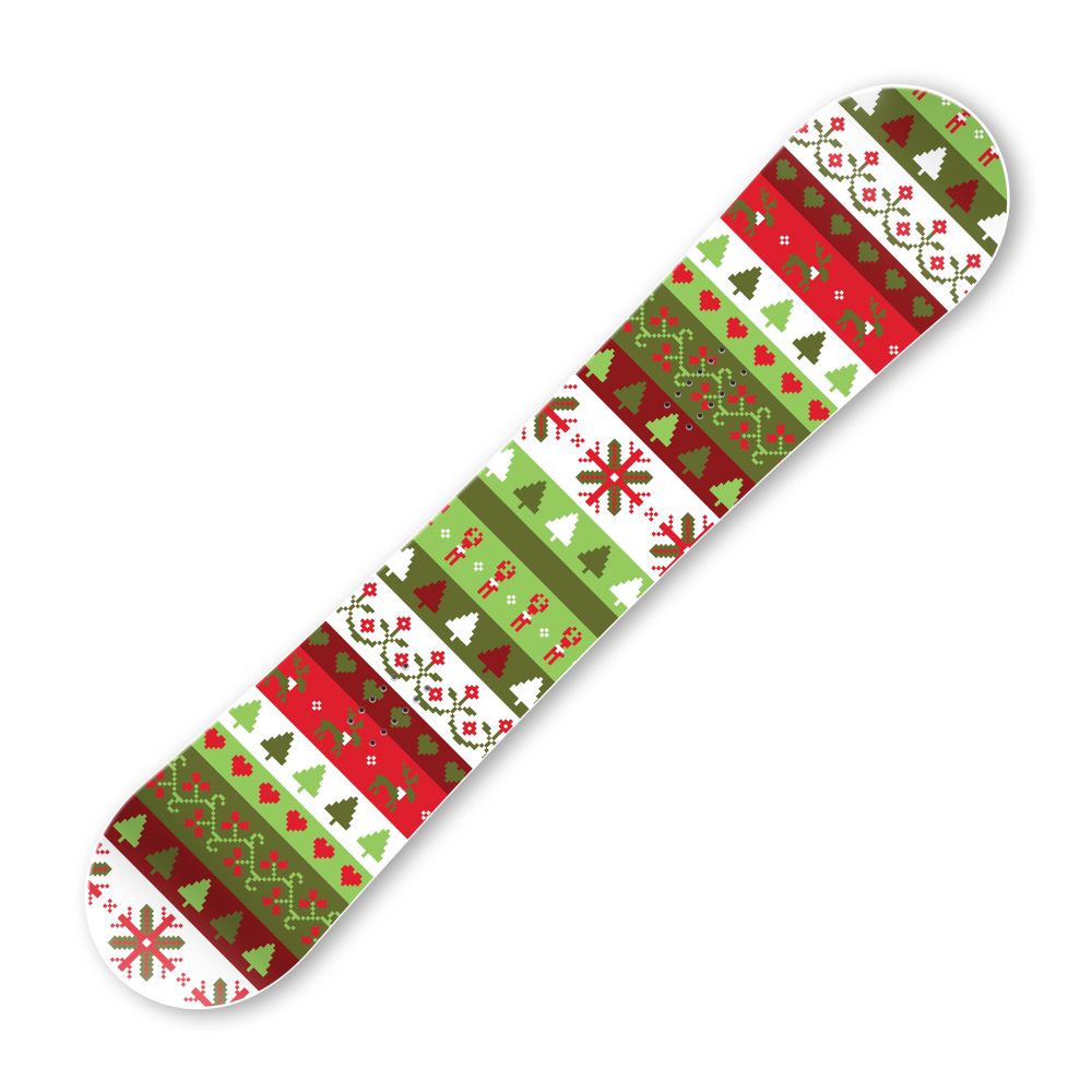 Сноуборд скин Коледно настроение