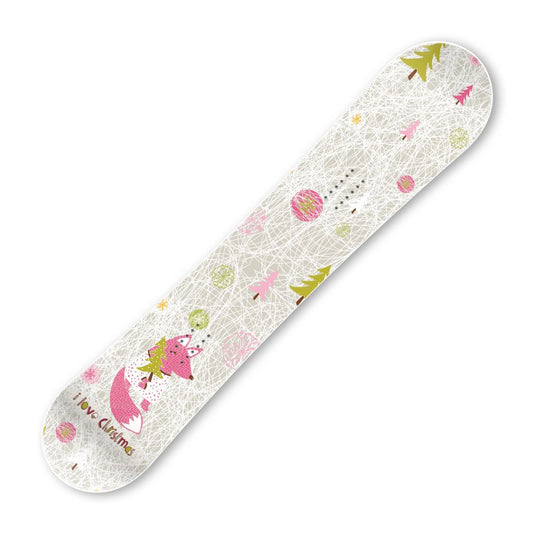 Сноуборд скин Обичам коледа