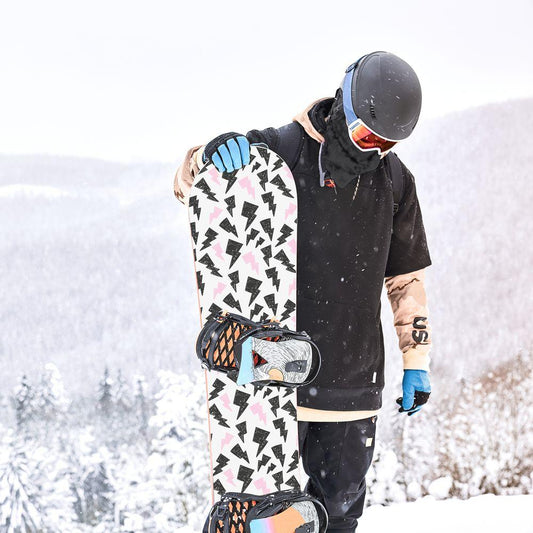 Сноуборд скин Светкавици