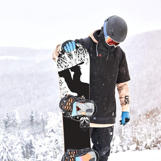 Сноуборд скин Сноубординг