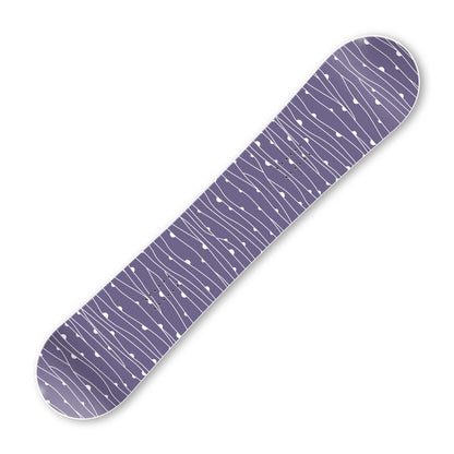 Сноуборд скин Бели линии